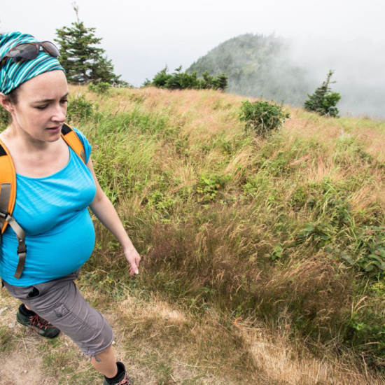 Wandern in der Schwangerschaft