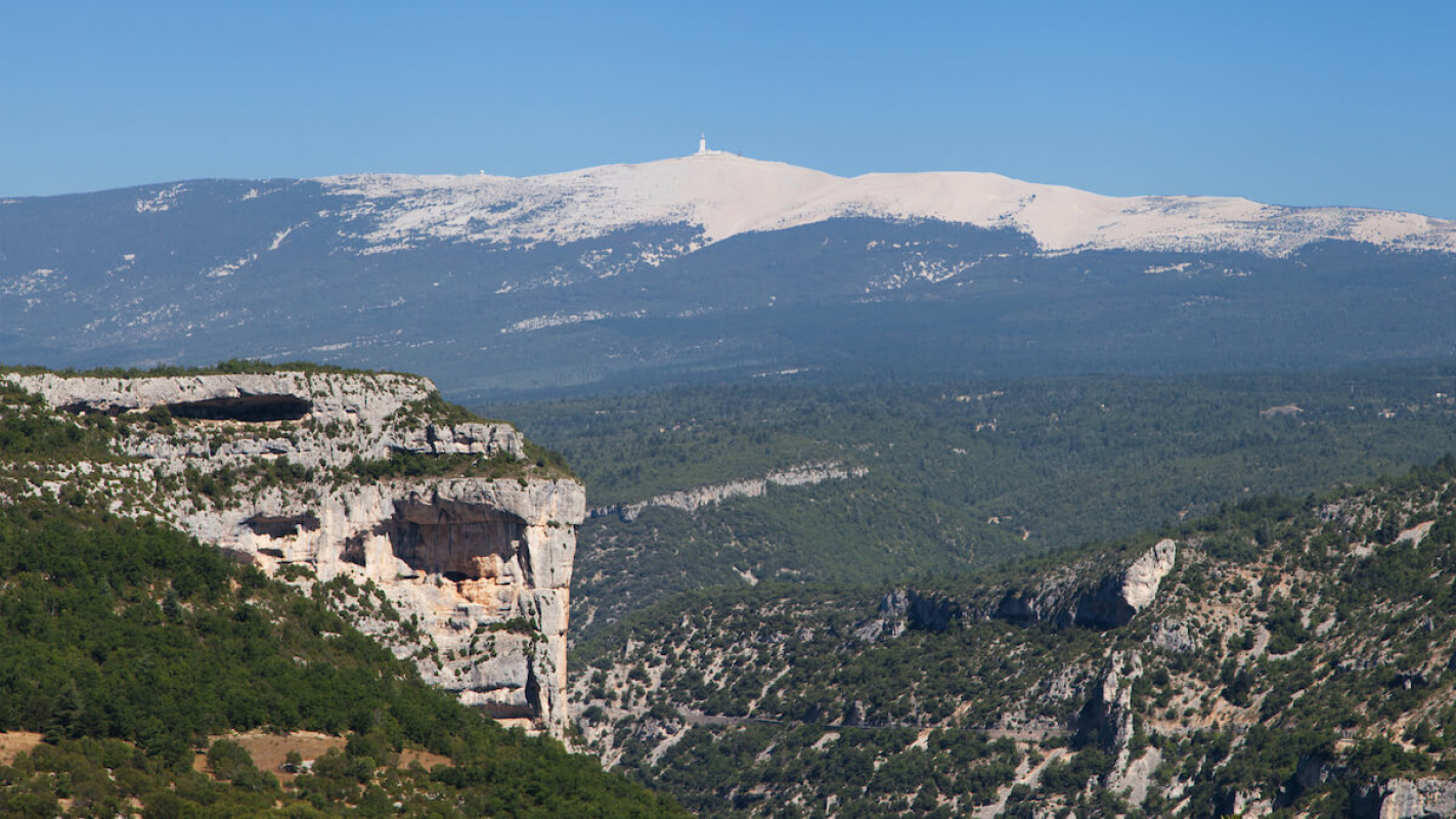 Diese Routen führen auf den Mont Ventoux Diese Routen führen auf den Mont Ventoux
