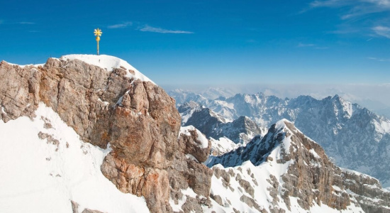 Auf die Zugspitze übers Reintal Auf die Zugspitze übers Reintal