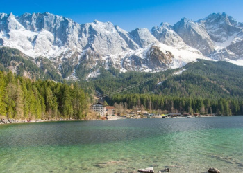 Parkplatz am Eibsee - Anreise, Touren & Infos