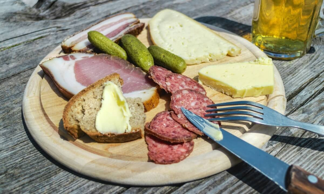 Rezept für eine Brettljause Rezept für eine Brettljause