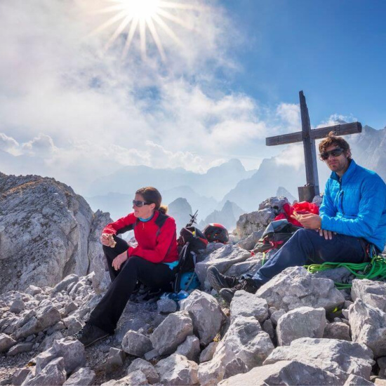 Essen in den Bergen Essen in den Bergen