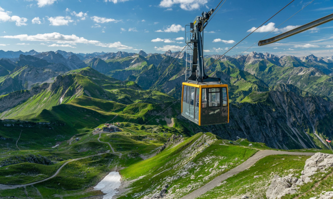 Berge in Süddeutschland