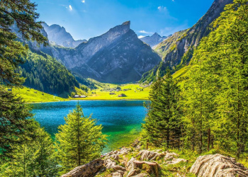 Top-10 Bergseen in den Alpen