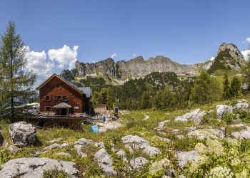 Berghütten im Herbst Berghütten im Herbst
