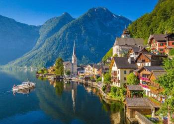 Idyllische Bergdörfer in Österreich Idyllische Bergdörfer in Österreich