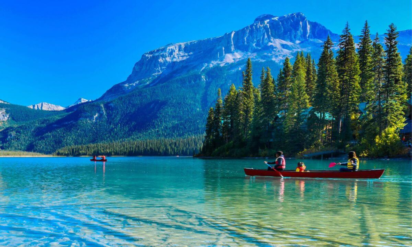 Abenteuerurlaub im Yoho Nationalpark Abenteuerurlaub im Yoho Nationalpark