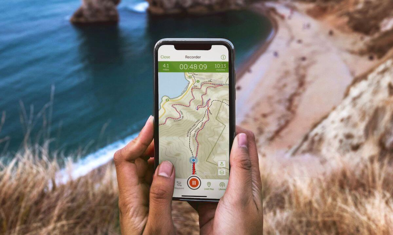 Die AllTrails Wander App Die AllTrails Wander App