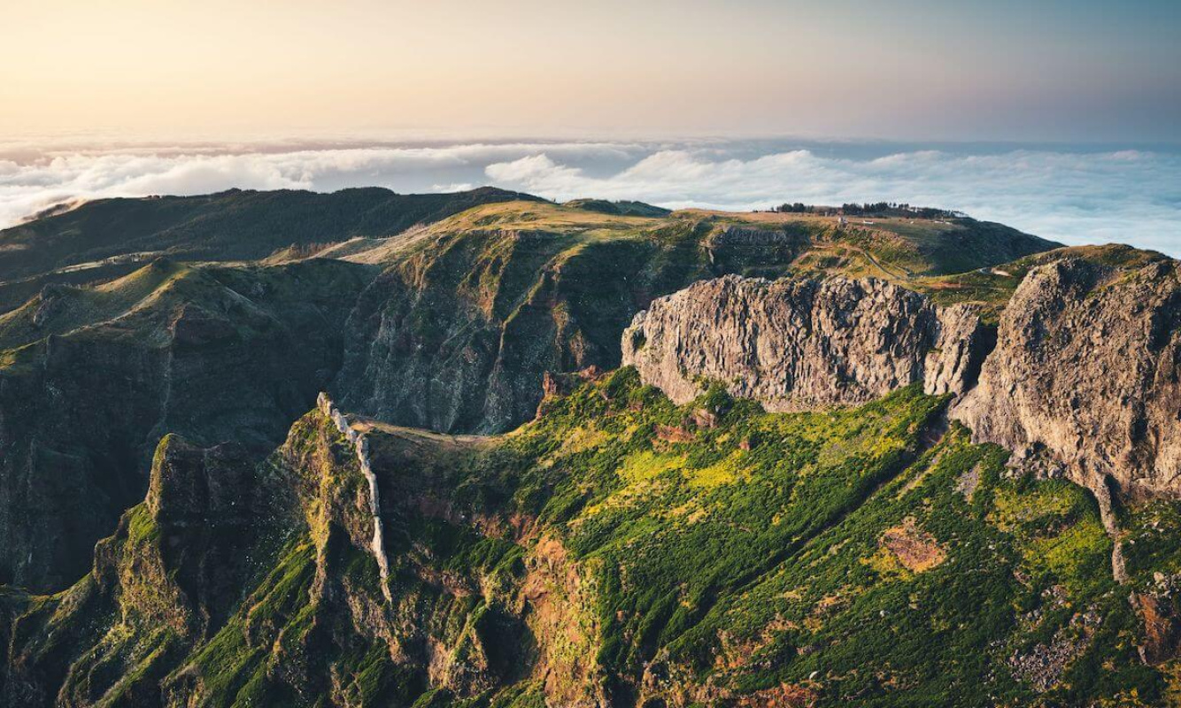 Berge auf Madeira Berge auf Madeira