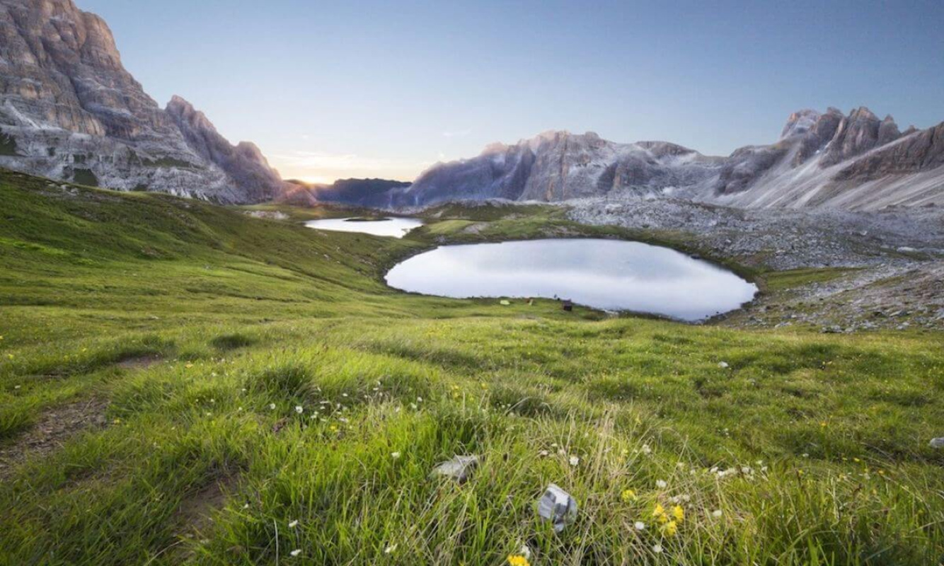 Die Berge im Frühling Die Berge im Frühling