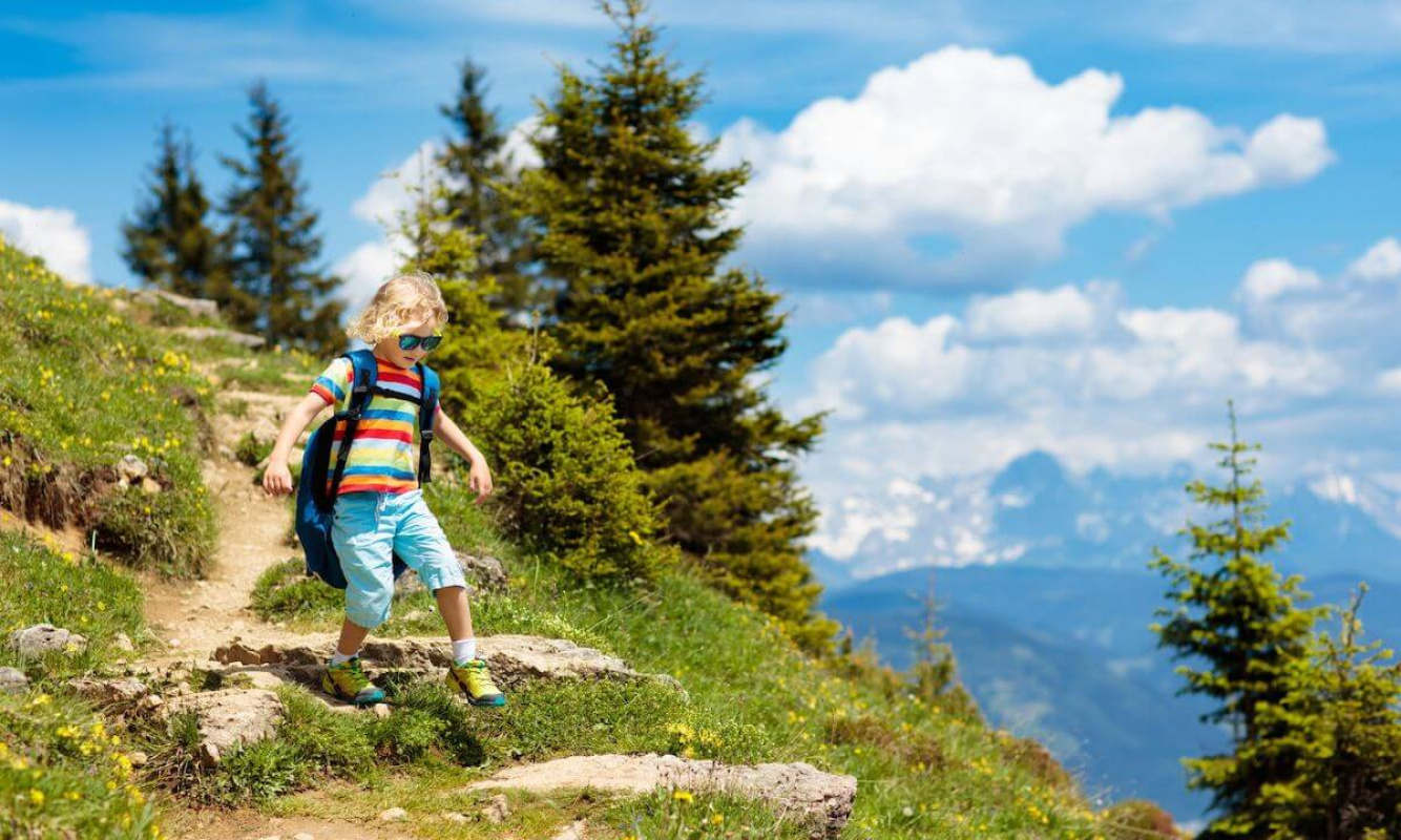 Bergsteigen mit Kindern Bergsteigen mit Kindern