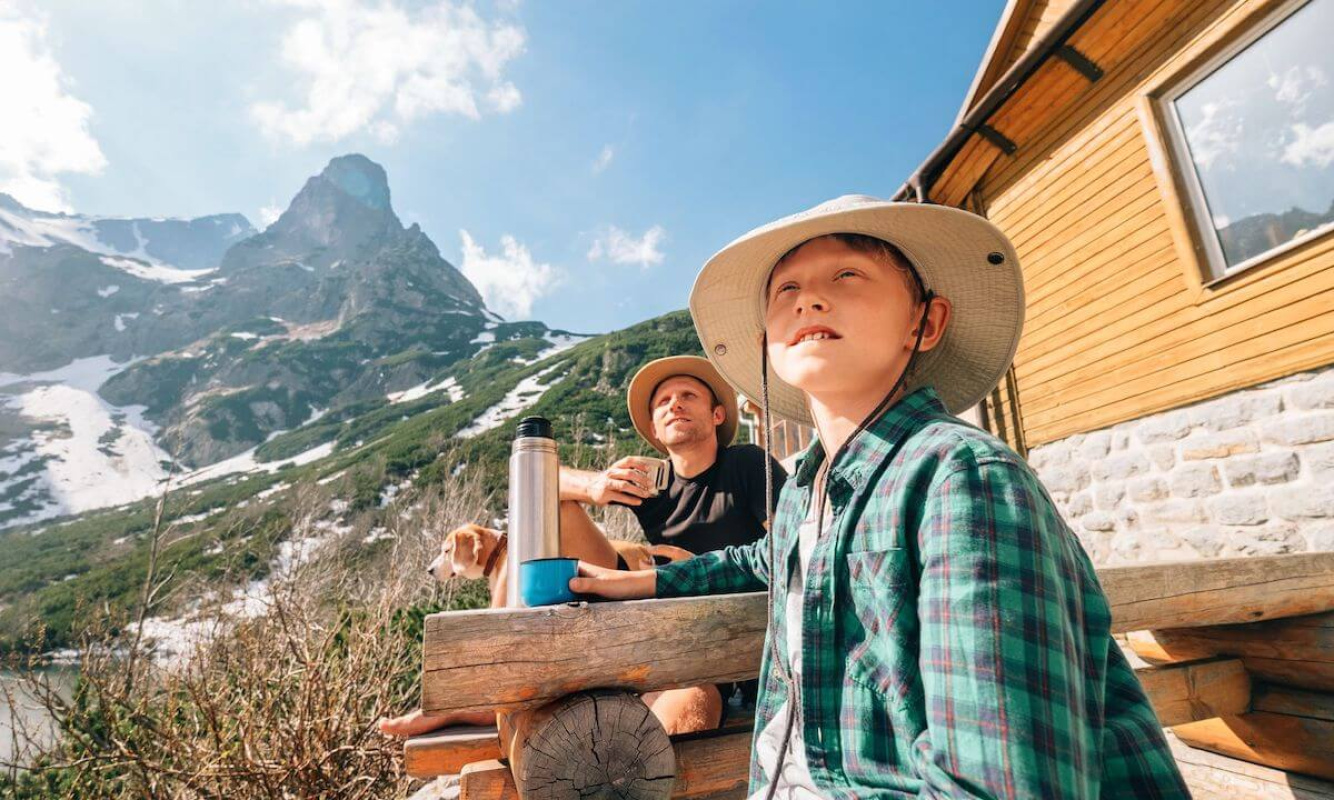 Bergsteigen mit Kindern Bergsteigen mit Kindern
