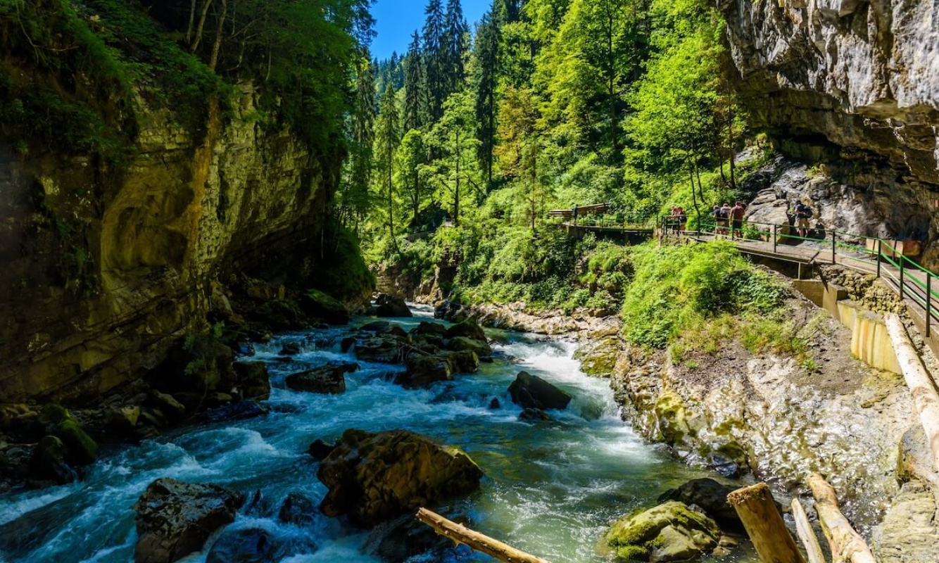 Die Breitachklamm Die Breitachklamm