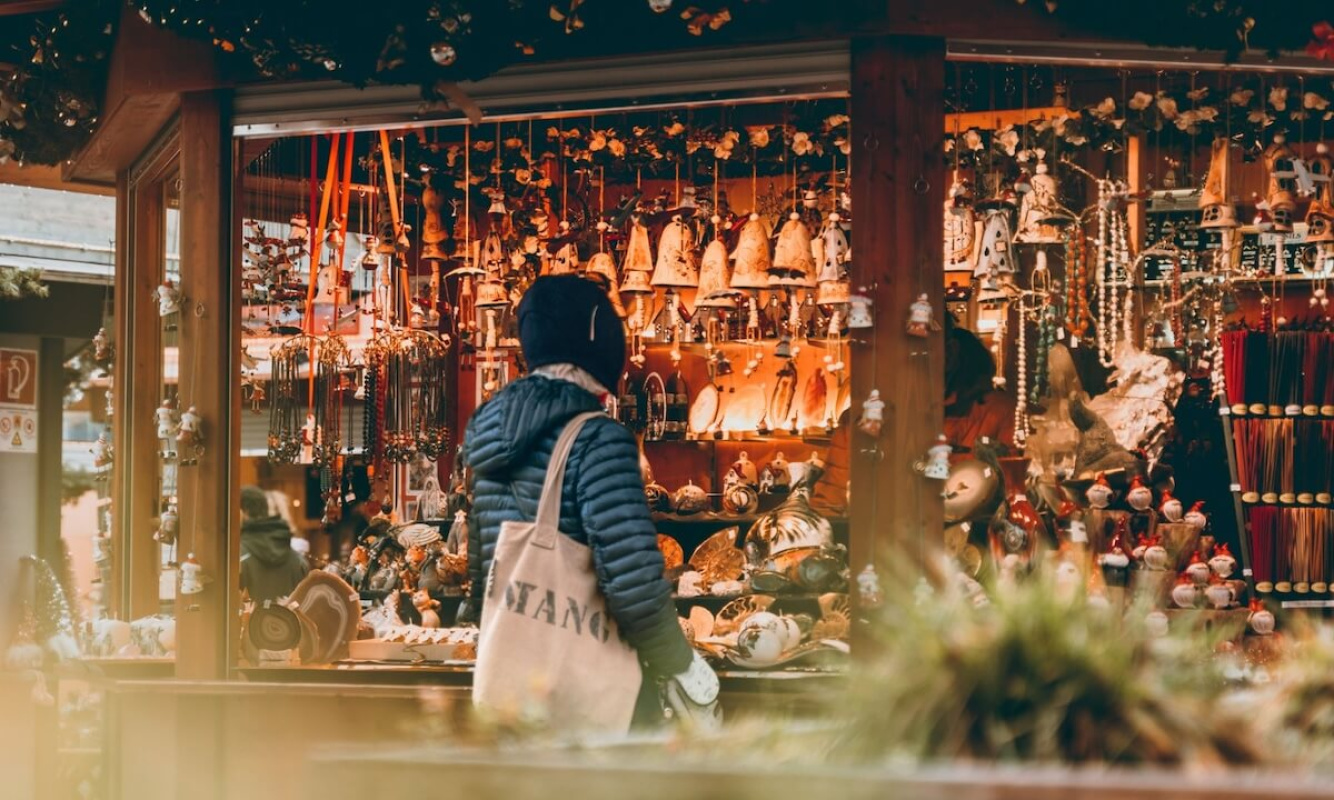 Der Christkindlmarkt in Linz Der Christkindlmarkt in Linz