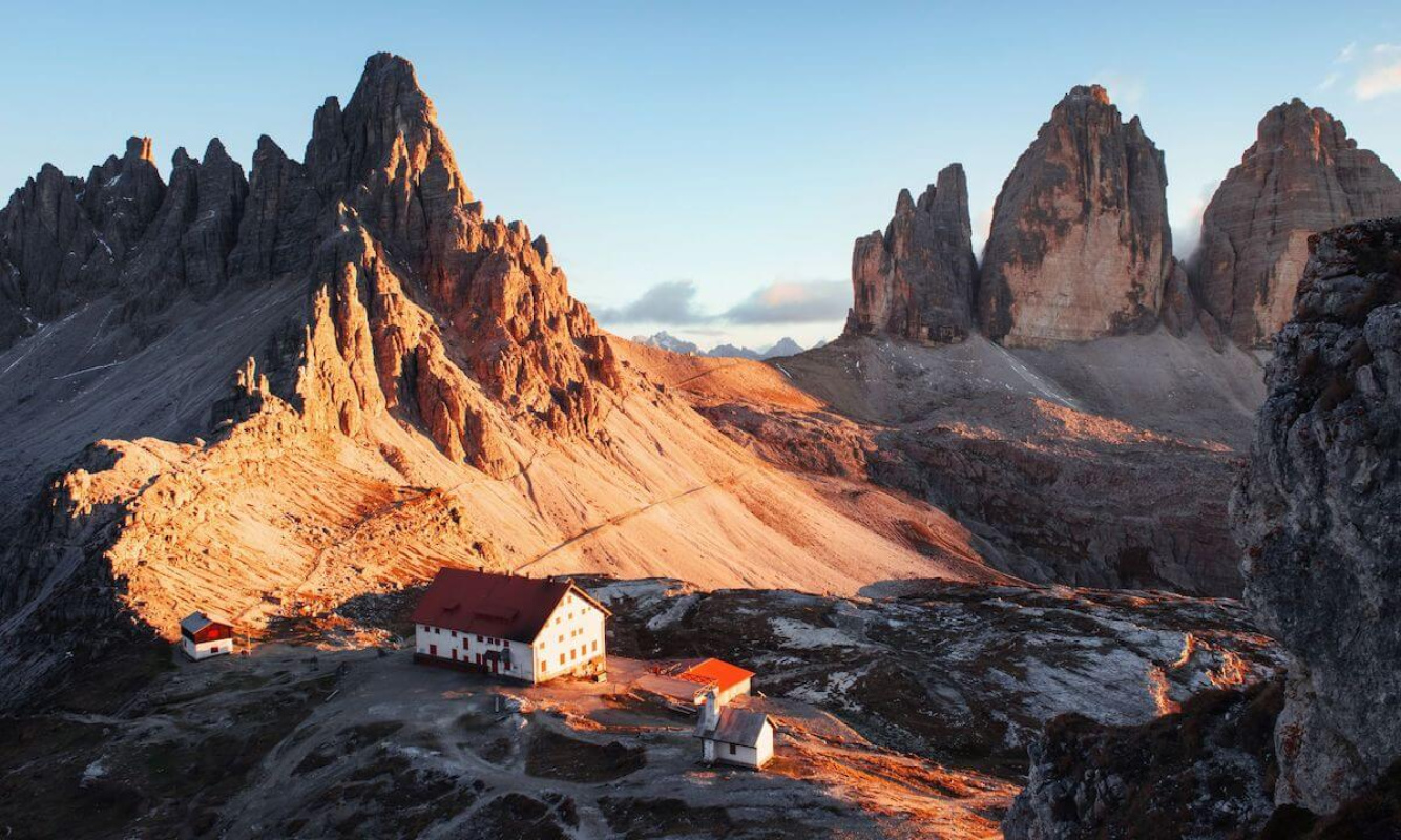 Die drei Zinnen im Herbst Die drei Zinnen im Herbst