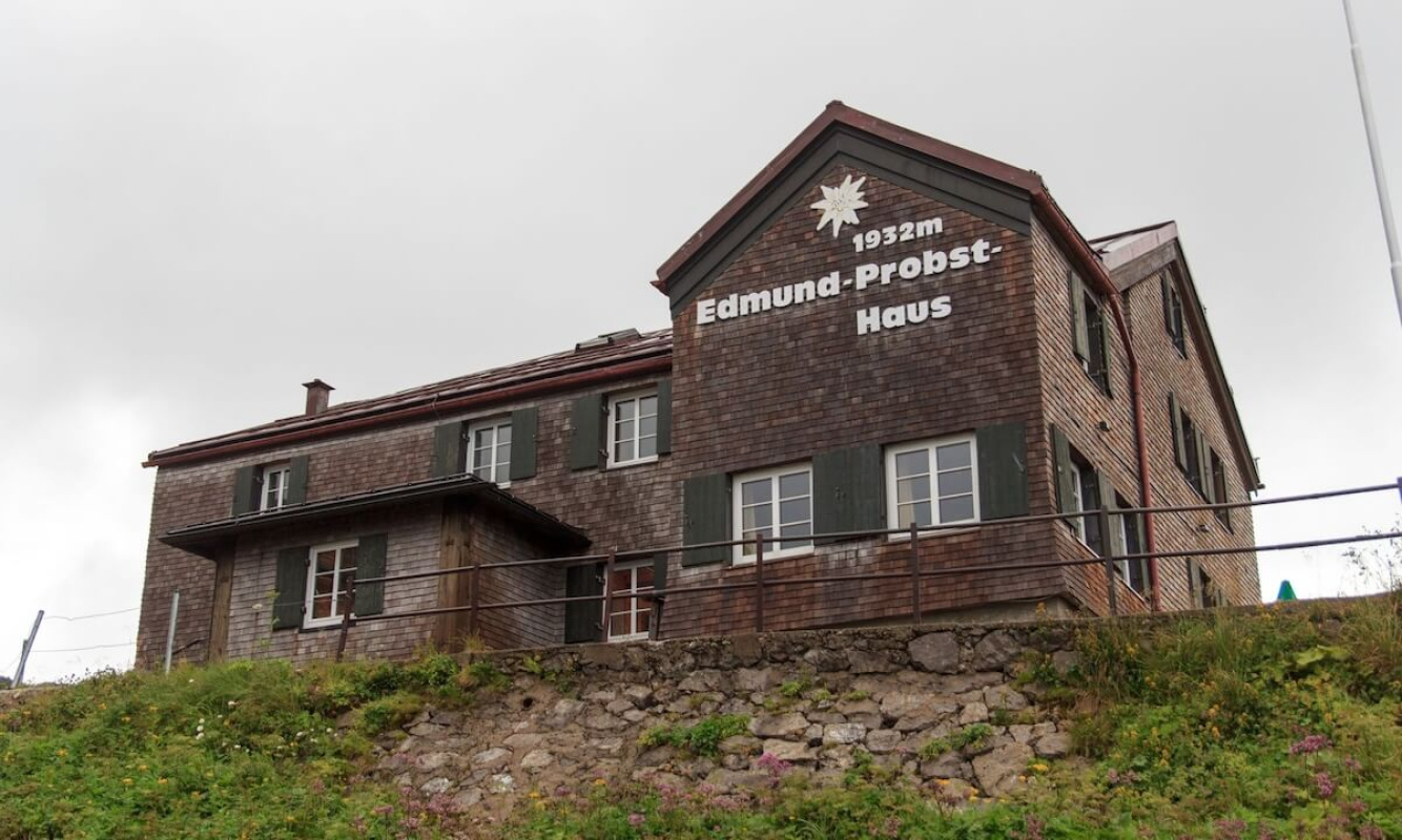 Das Edmund Probst Haus in den Allgäuer Alpen Das Edmund Probst Haus in den Allgäuer Alpen