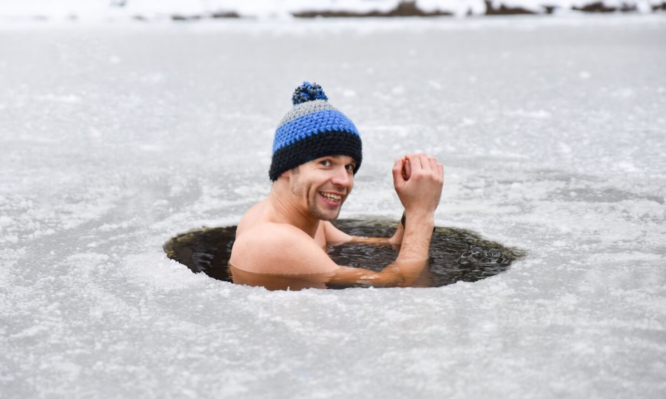 Eisbaden für Anfänger Eisbaden für Anfänger
