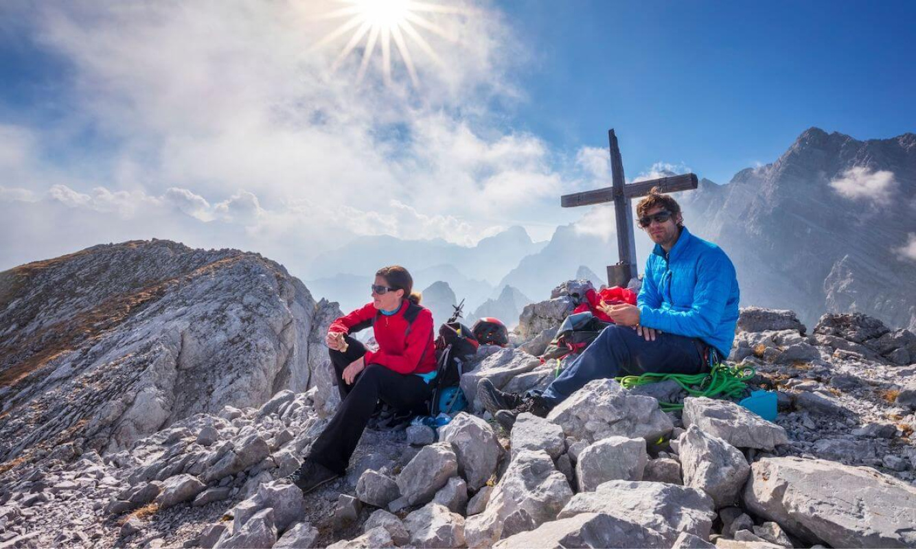 Essen in den Bergen Essen in den Bergen