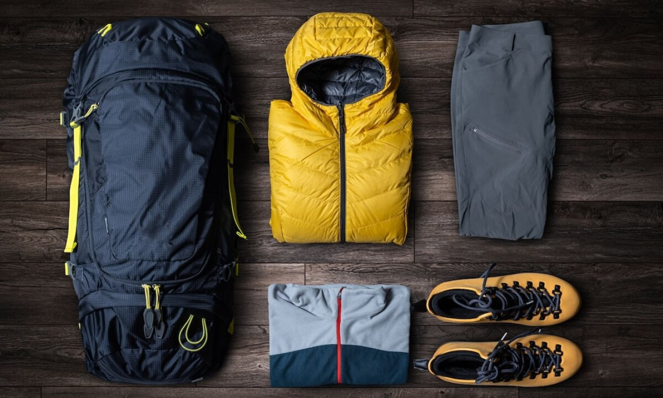 Fleecejacke auf Bergtouren Fleecejacke auf Bergtouren