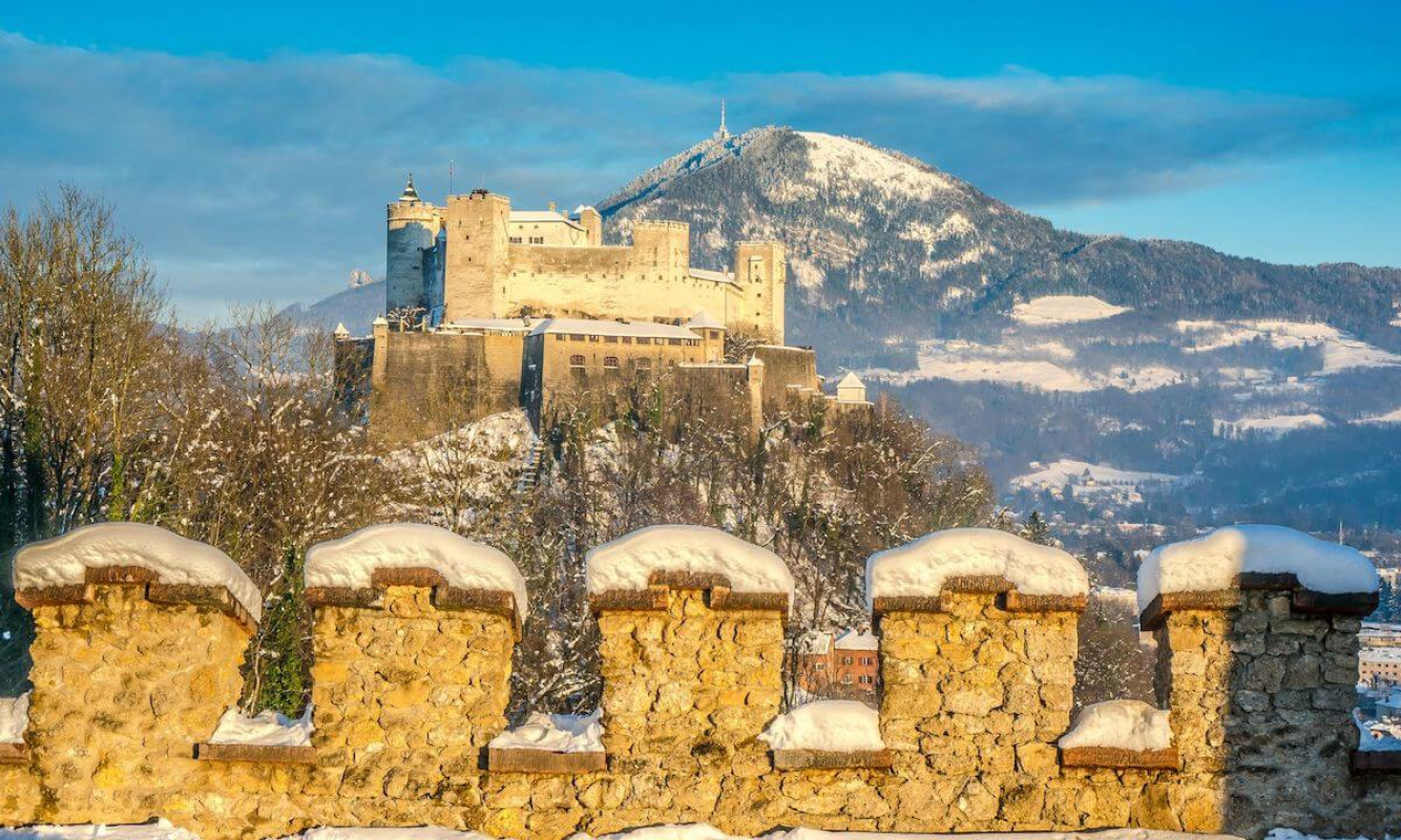 Der Gaisberg über Salzburg Der Gaisberg über Salzburg