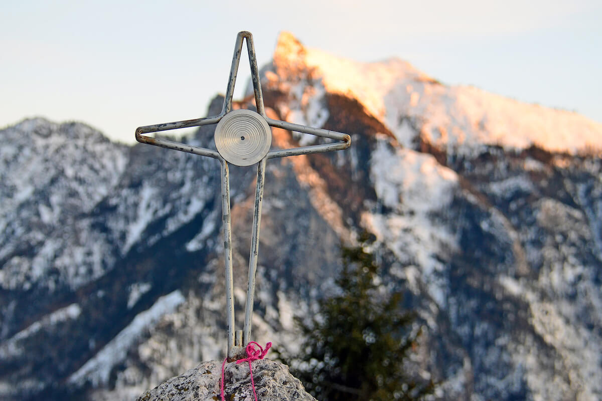 Gipfelkreuz der Geißwand Gipfelkreuz der Geißwand