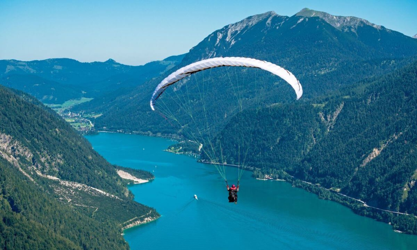 Gleitschirmfliegen am Achensee Gleitschirmfliegen am Achensee