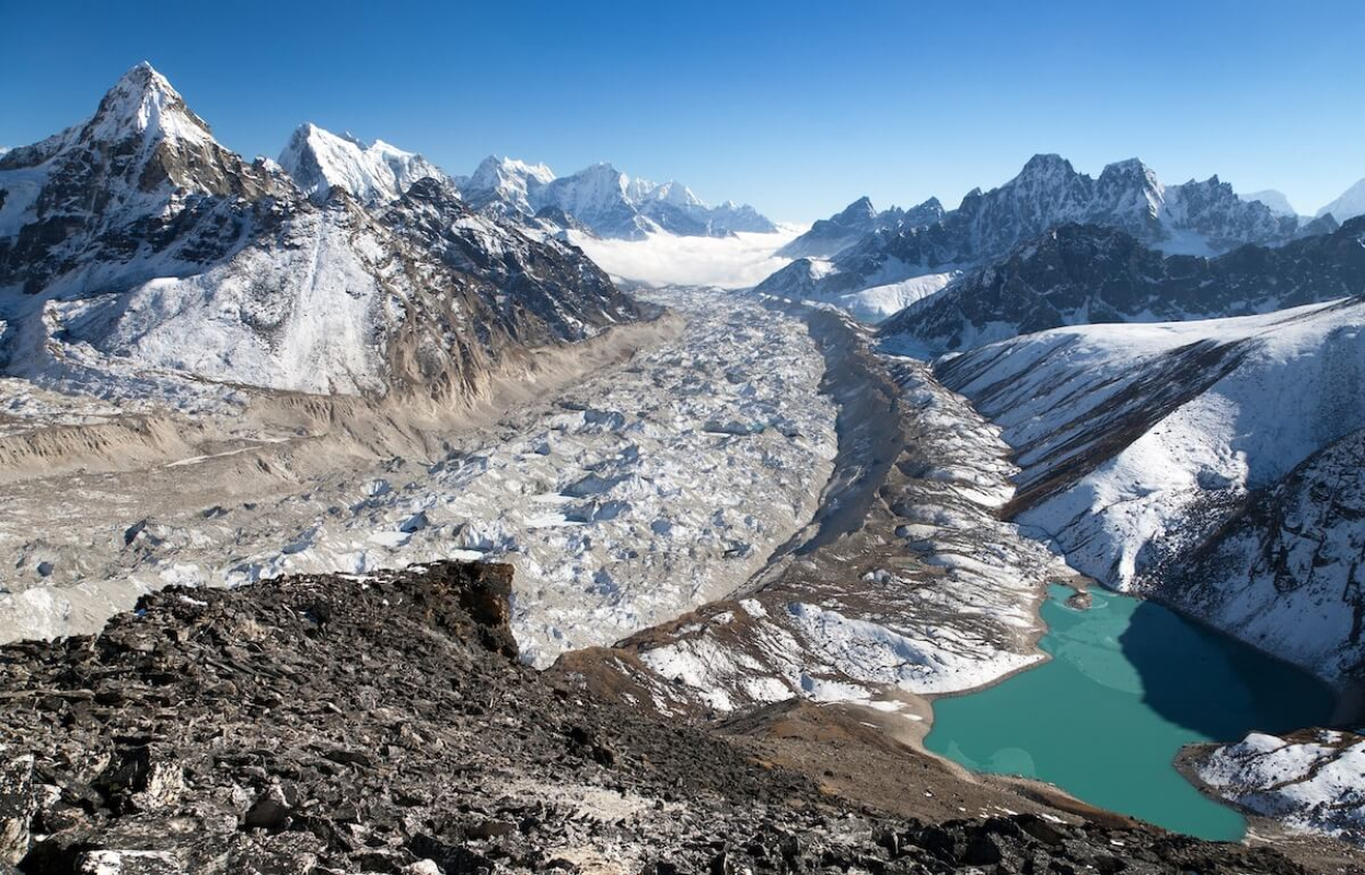 Gletscher im Himalaya Gletscher im Himalaya