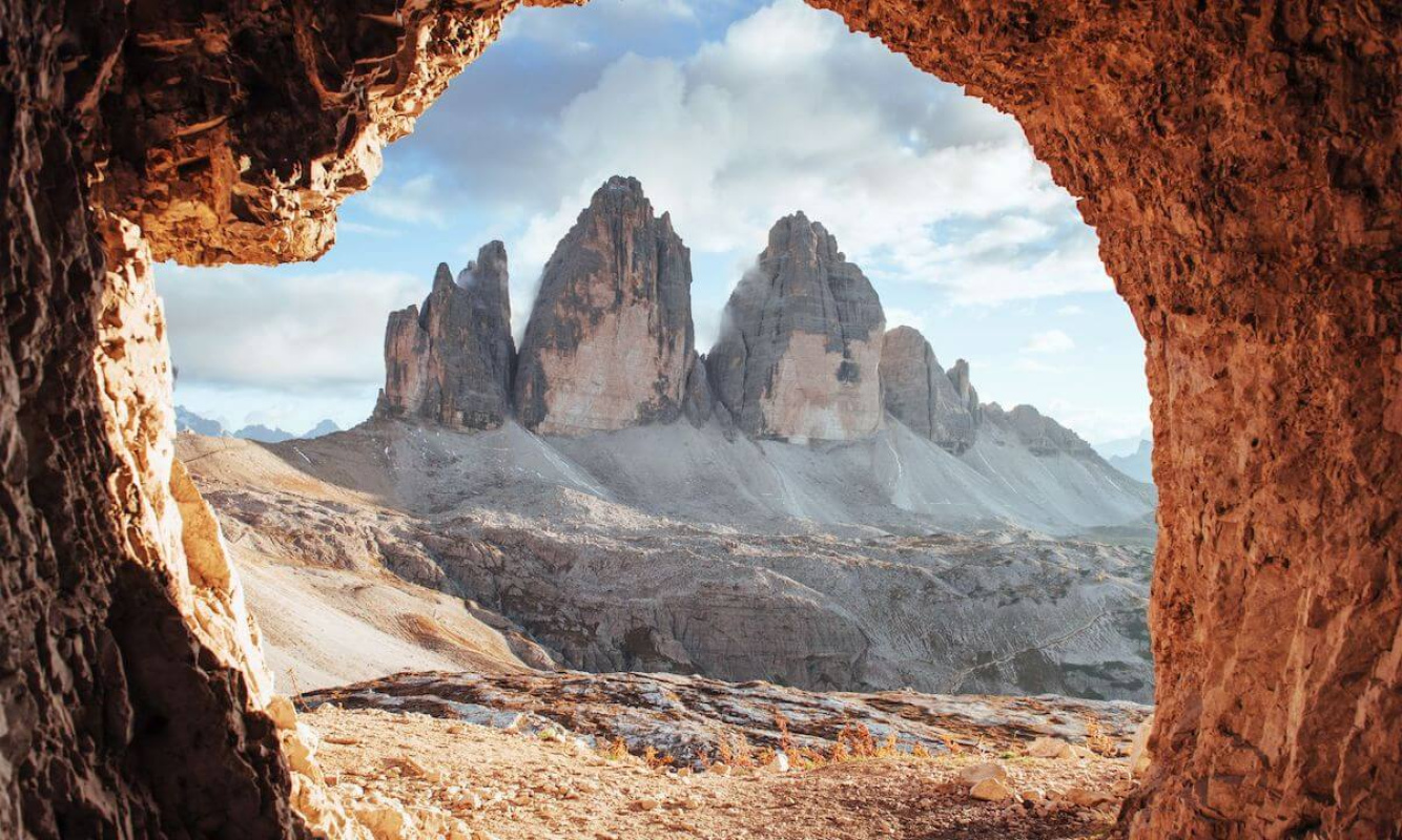 Der Herbst an den Drei Zinnen Der Herbst an den Drei Zinnen