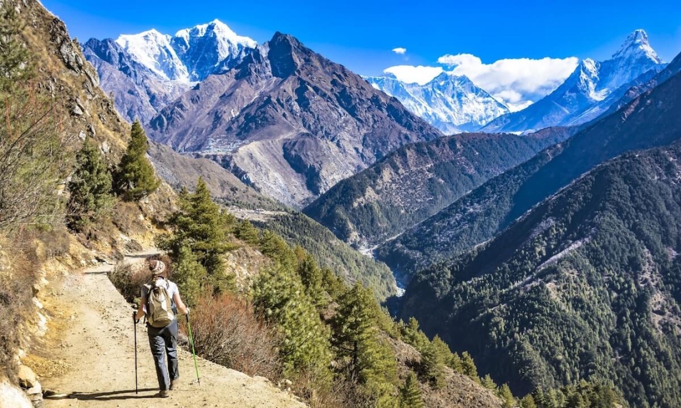 Der Himalaya im Februar Der Himalaya im Februar