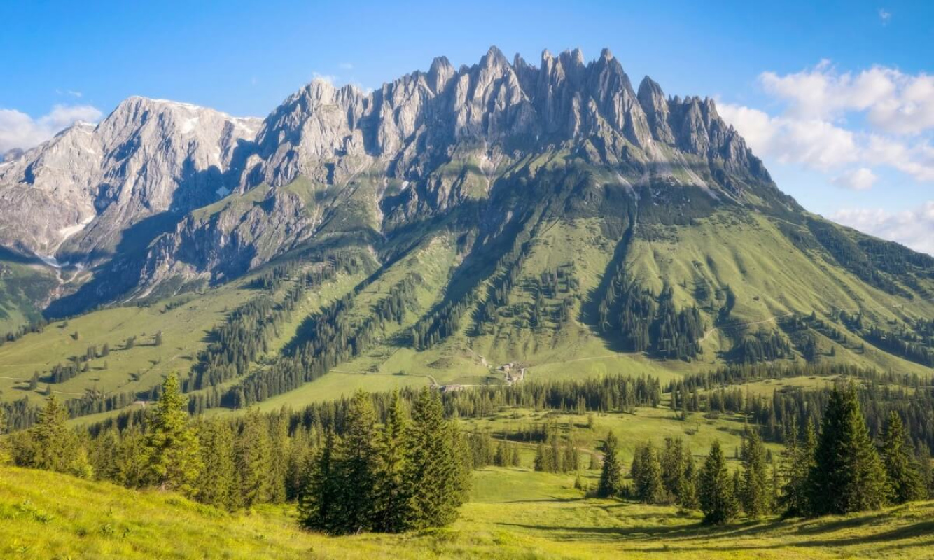 Der Hochkönig in den Berchtesgadener Alpen Der Hochkönig in den Berchtesgadener Alpen
