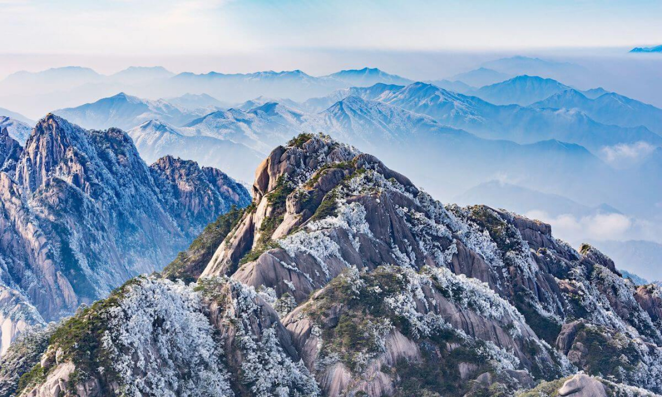Huangshan Nationalpark Huangshan Nationalpark