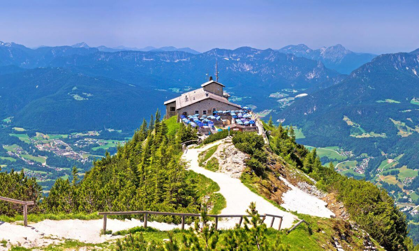Das Kehlsteinhaus über Berchtesgaden Das Kehlsteinhaus über Berchtesgaden