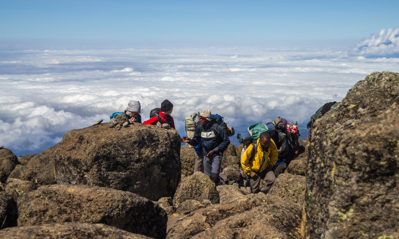 Kilimandscharo in Afrika Kilimandscharo in Afrika