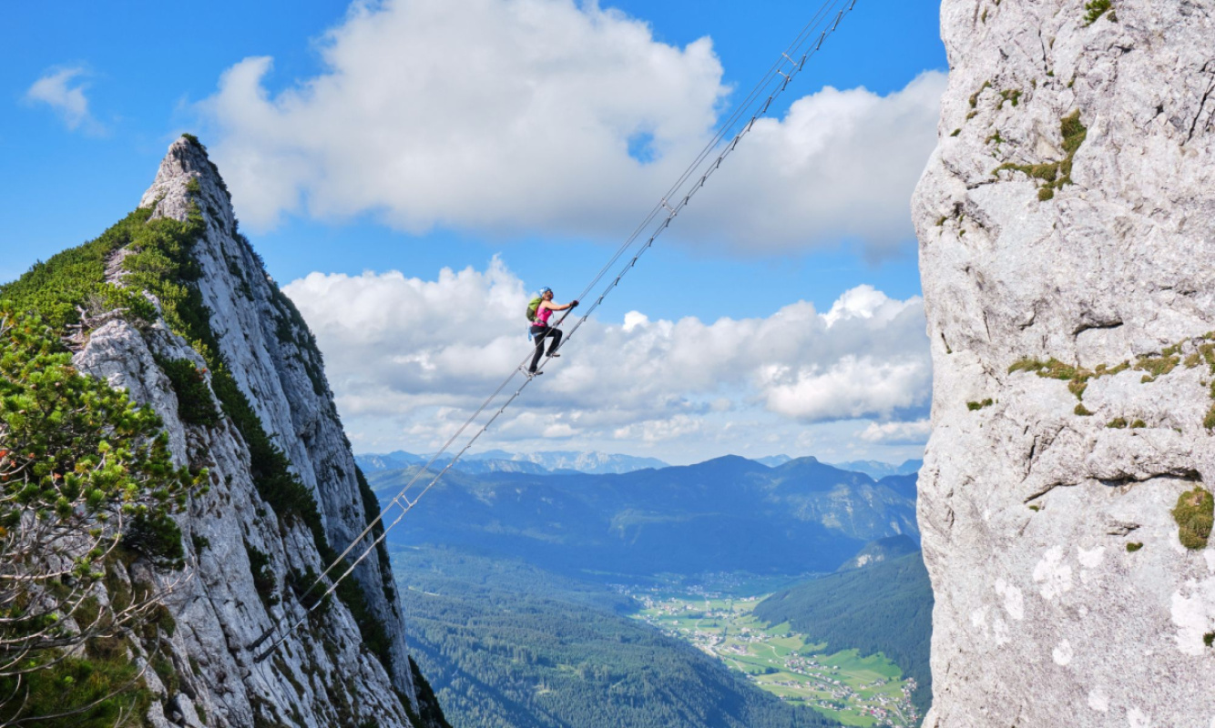 Schwierigkeitsgrade bei Klettersteigen Schwierigkeitsgrade bei Klettersteigen