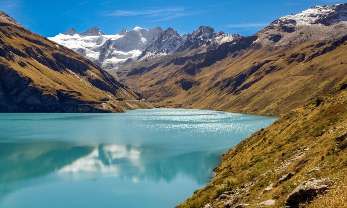 Lac de Moiry im Wallis Lac de Moiry im Wallis
