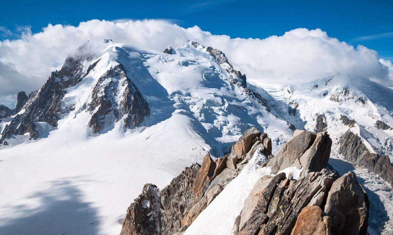 Mont Blanc - Der höchste Gipfel der Alpen Mont Blanc - Der höchste Gipfel der Alpen