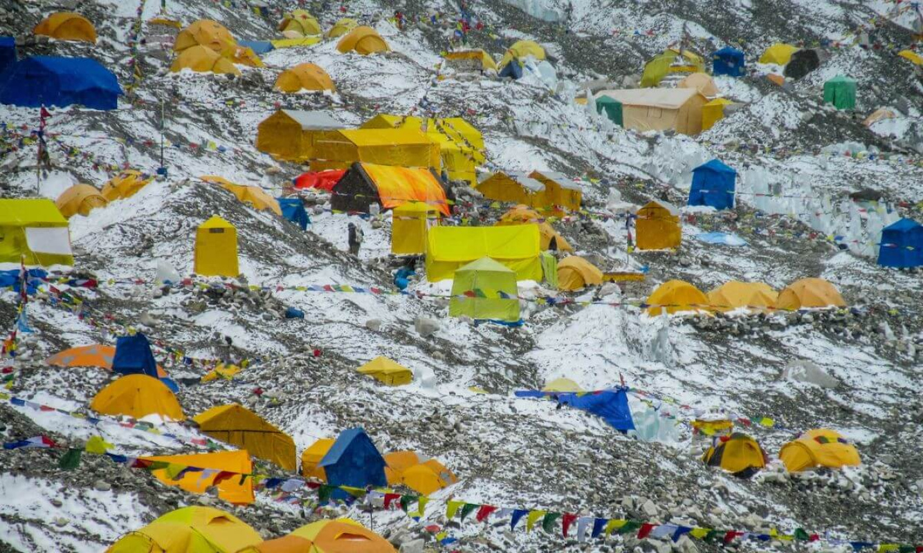 Mount Everest Basislager Mount Everest Basislager