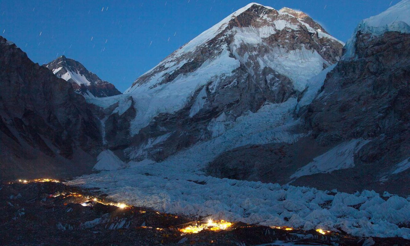 Party im Mount Everest Basislager Party im Mount Everest Basislager