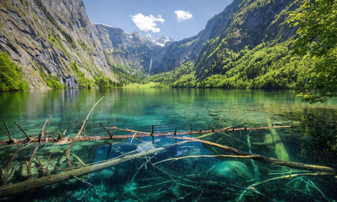 Der Nationalpark Berchtesgaden in den Alpen Der Nationalpark Berchtesgaden in den Alpen
