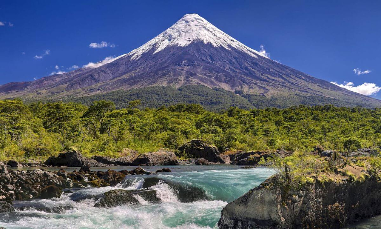 Der atemberaubende Osorno Vulkan in Chile Der atemberaubende Osorno Vulkan in Chile