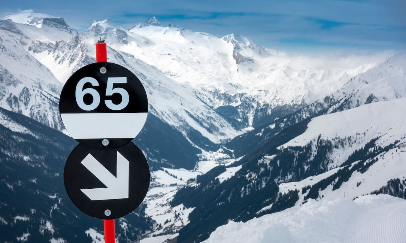 Aufbau der Pistenmarkierung Aufbau der Pistenmarkierung