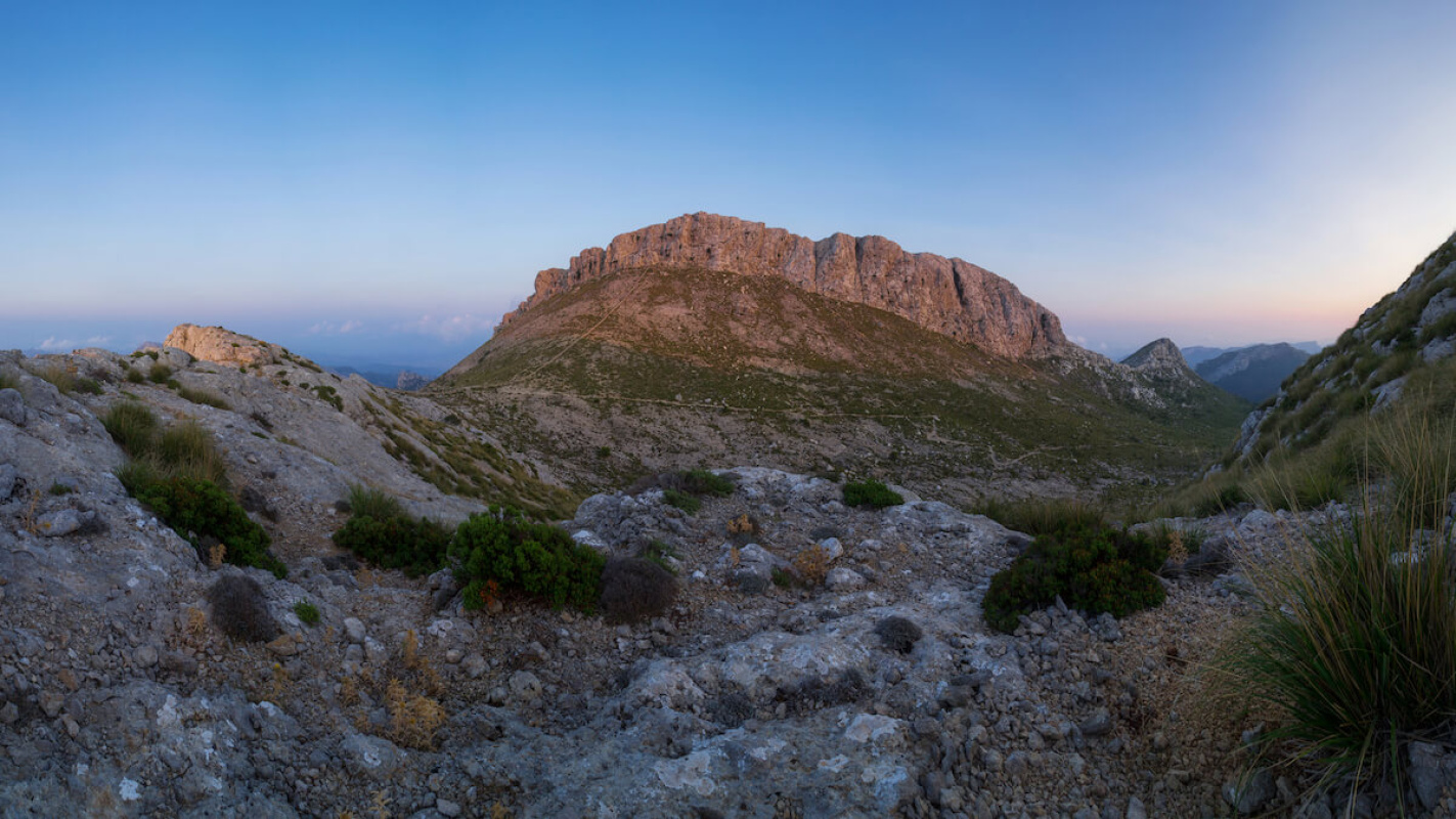 Der Puig de Massanella auf Mallorca Der Puig de Massanella auf Mallorca