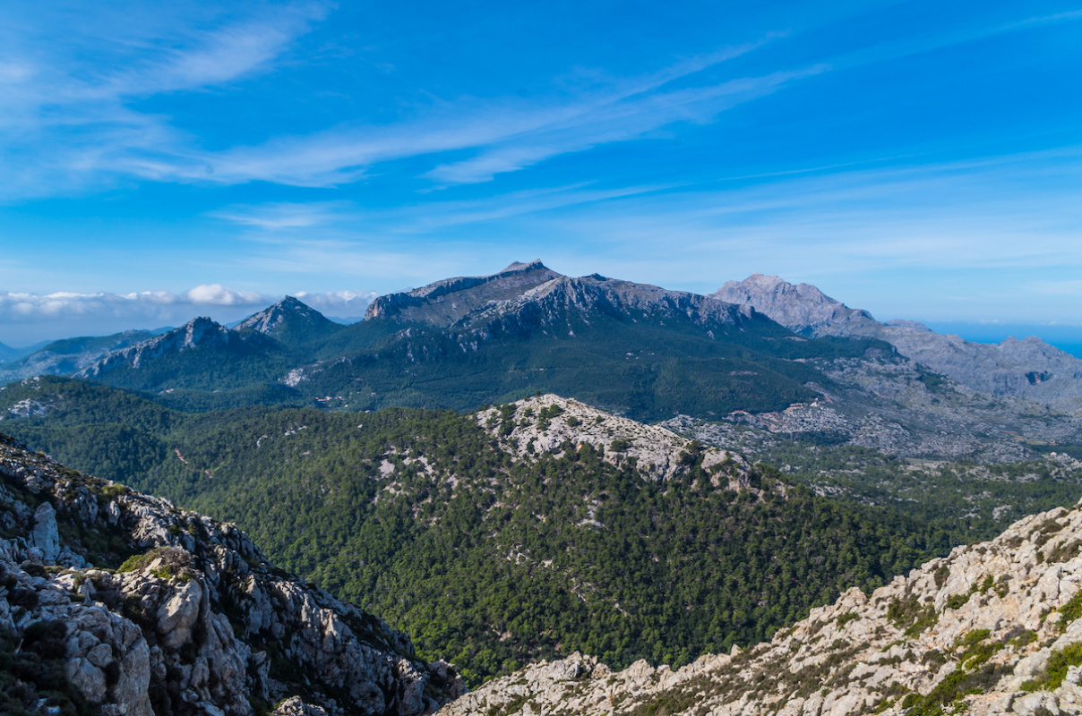 Der Puig d'en Galileu auf Mallorca Der Puig d'en Galileu auf Mallorca