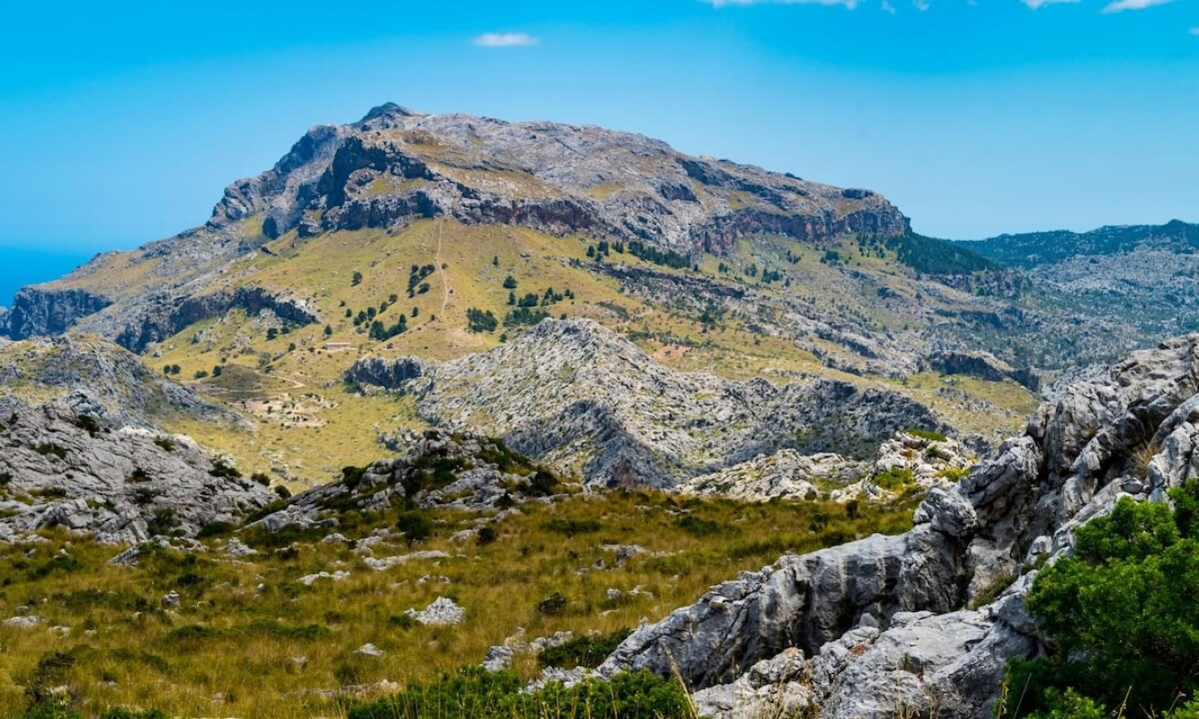 Das Serra de Tramuntana auf Mallorca Das Serra de Tramuntana auf Mallorca