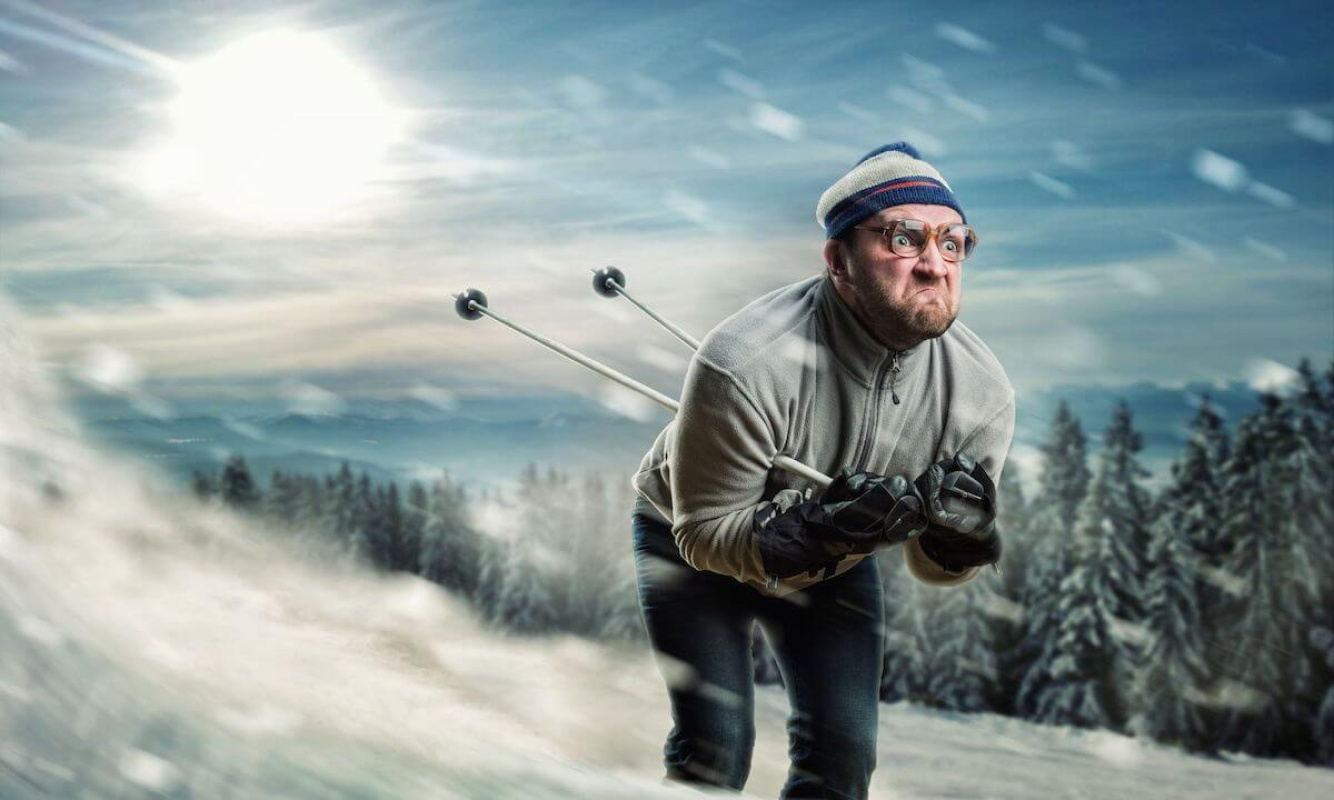 Skifahren Skifahren