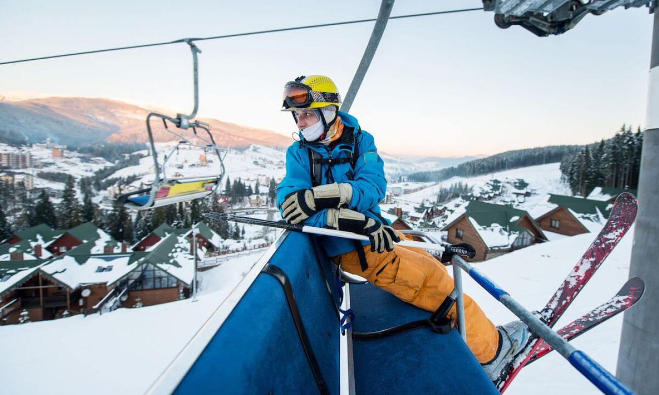 Skifahrer Typen Skifahrer Typen