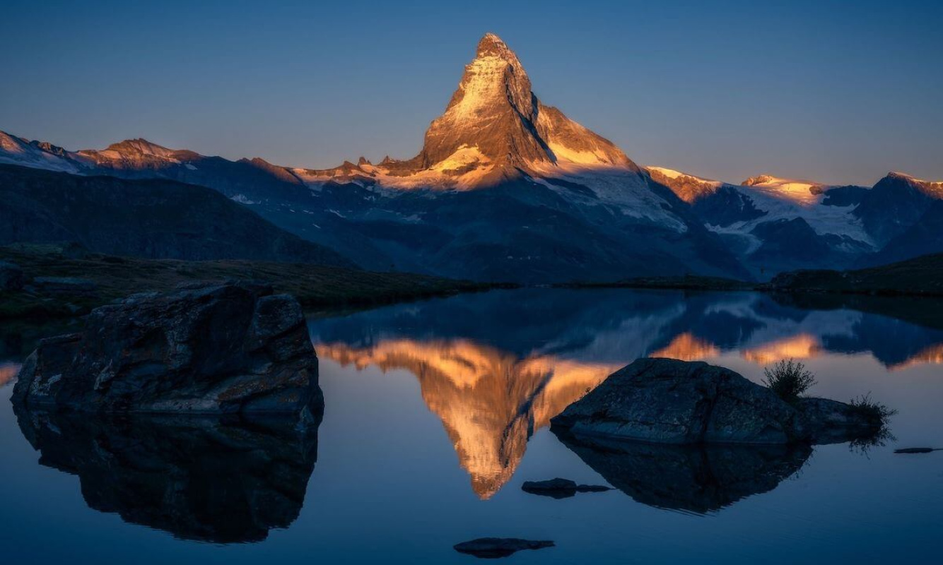 Sonnenaufgang am Matterhorn Sonnenaufgang am Matterhorn