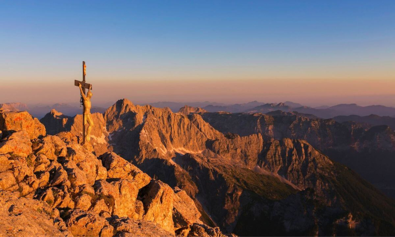Sonnenaufgang am Watzmann Sonnenaufgang am Watzmann