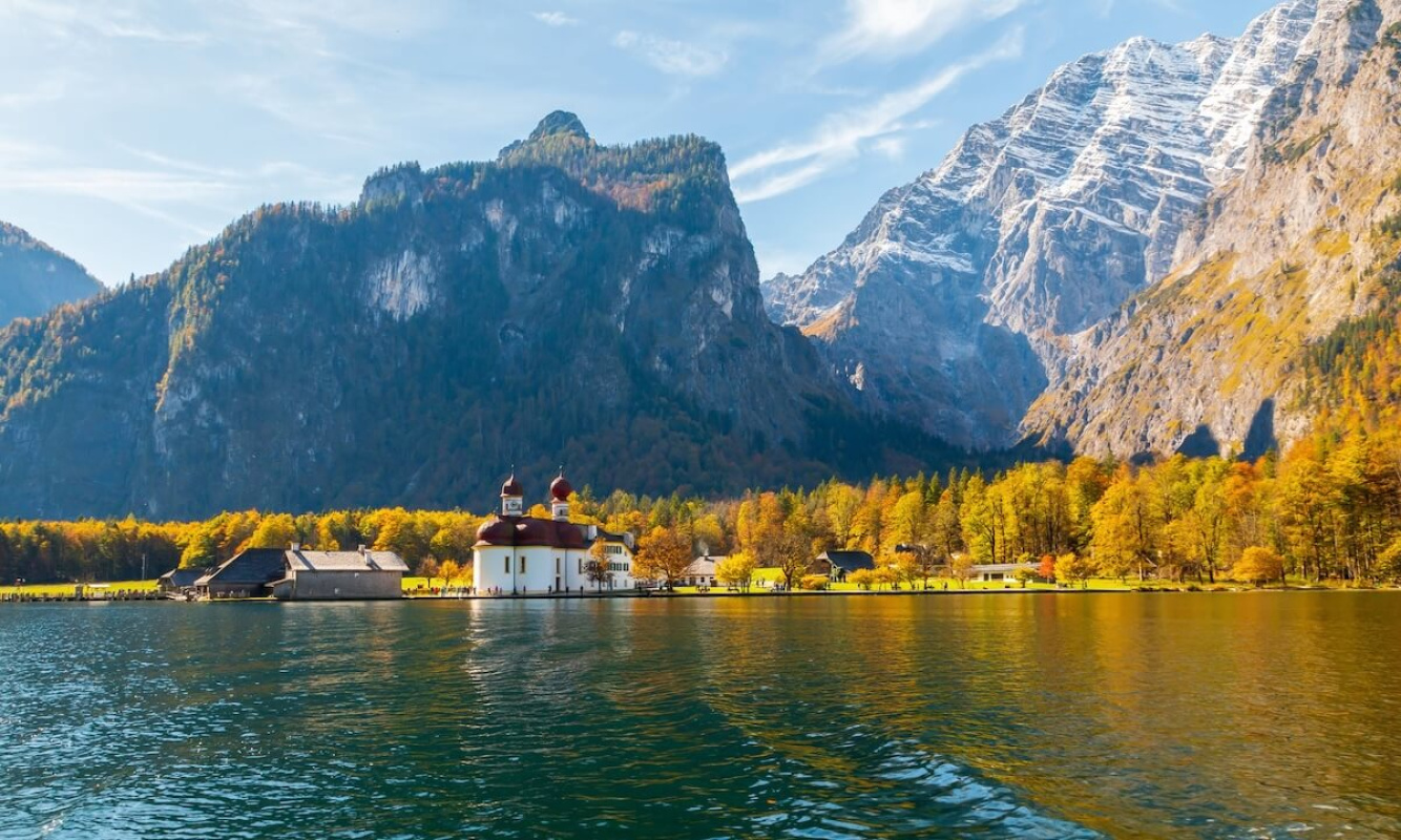 St. Bartholomä im Herbst St. Bartholomä im Herbst