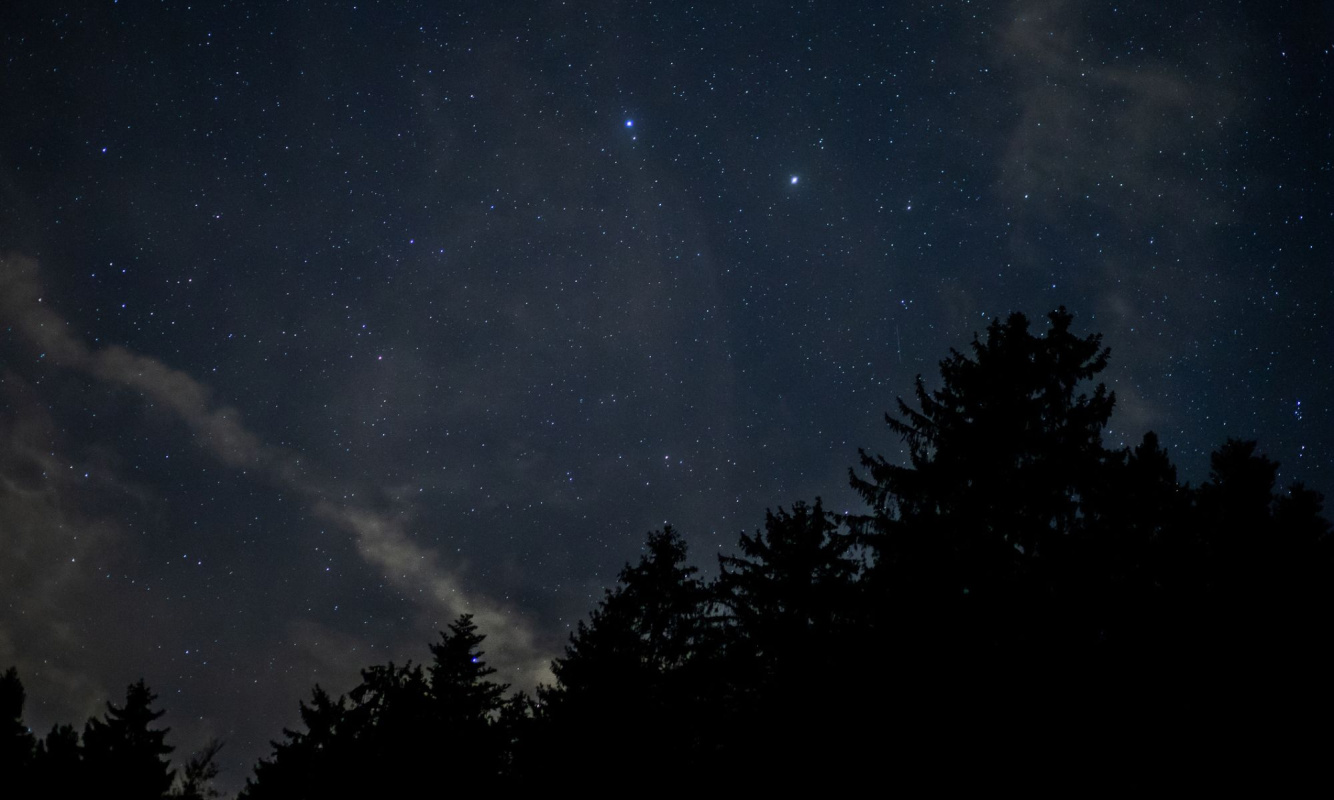 Sternenhimmel im Schwarzwald Sternenhimmel im Schwarzwald
